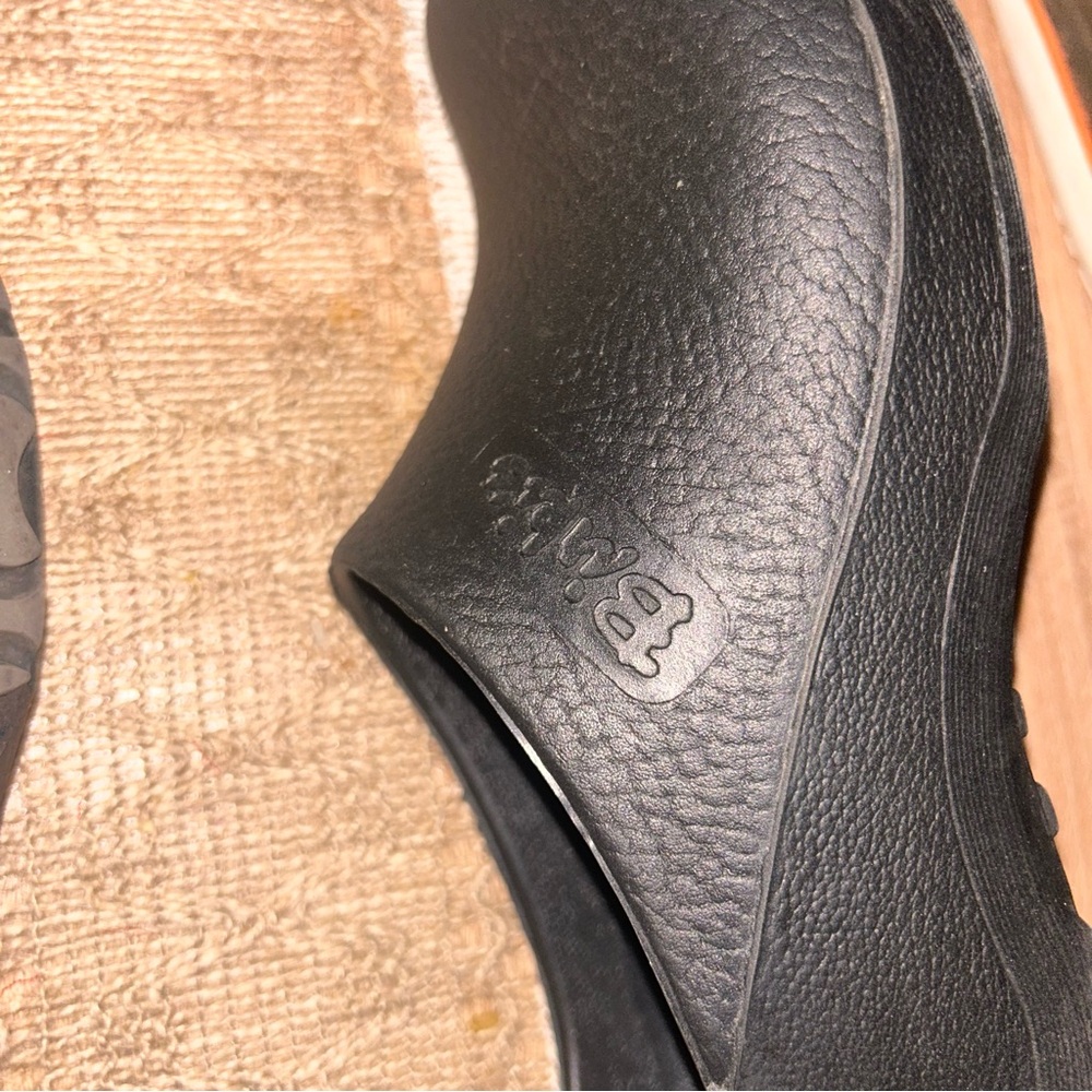 Birkenstocks  Black Birki's work Clogs size 6- 6.5 ladies 240 37 EU - Picture 3 of 8